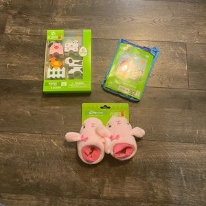 Wooden‎ Toy, Jigsaw Puzzle & Baby Booties NWT